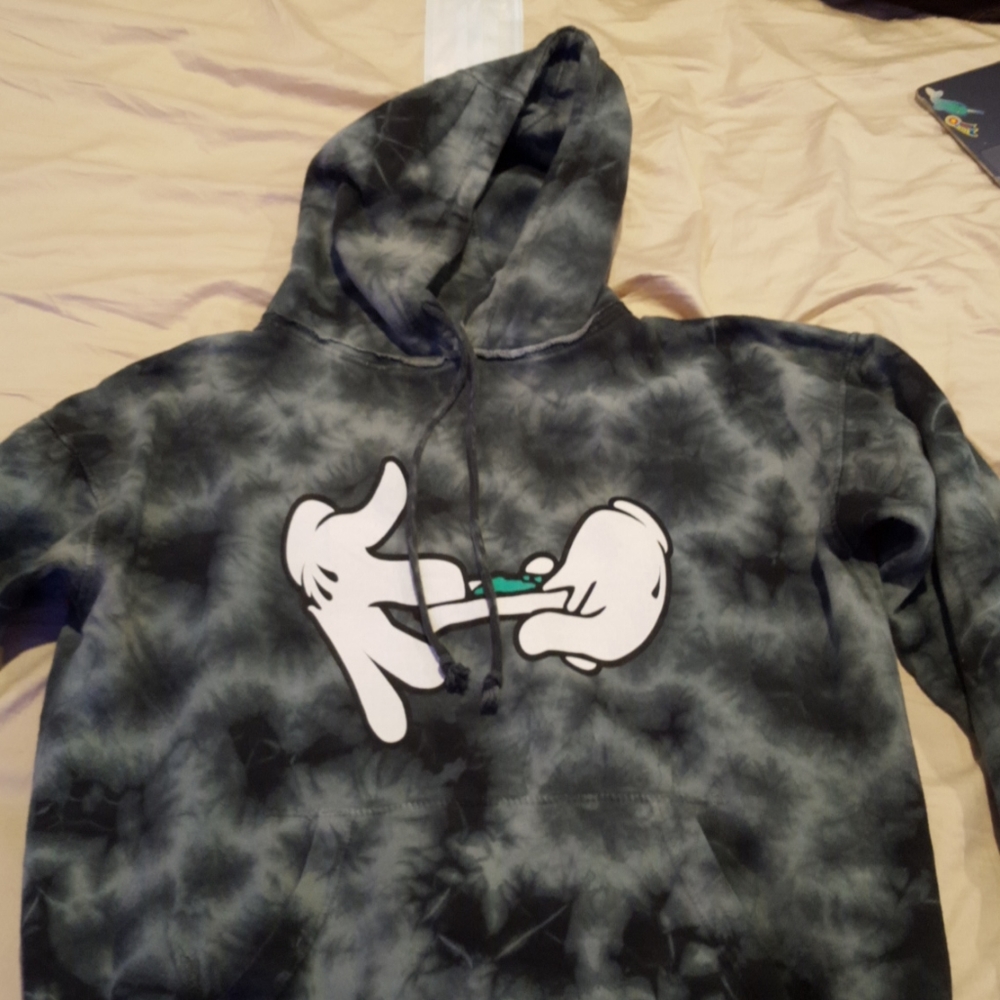 Mickey mouse hands hoodie